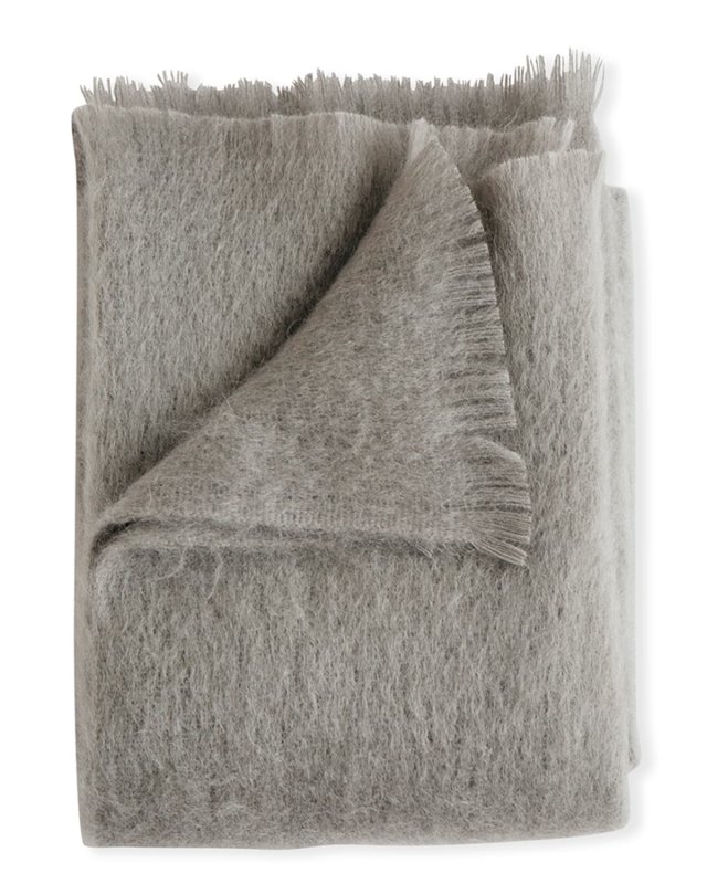 Mohair Throw Blanket